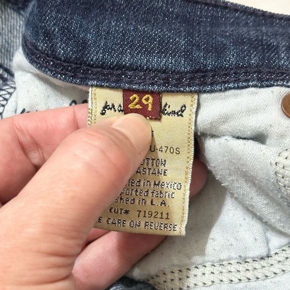 7 For All Mankind Women’s Mia Lowrise Bootcut Stretch Blue Denim Jeans - 29 - Picture 14 of 16